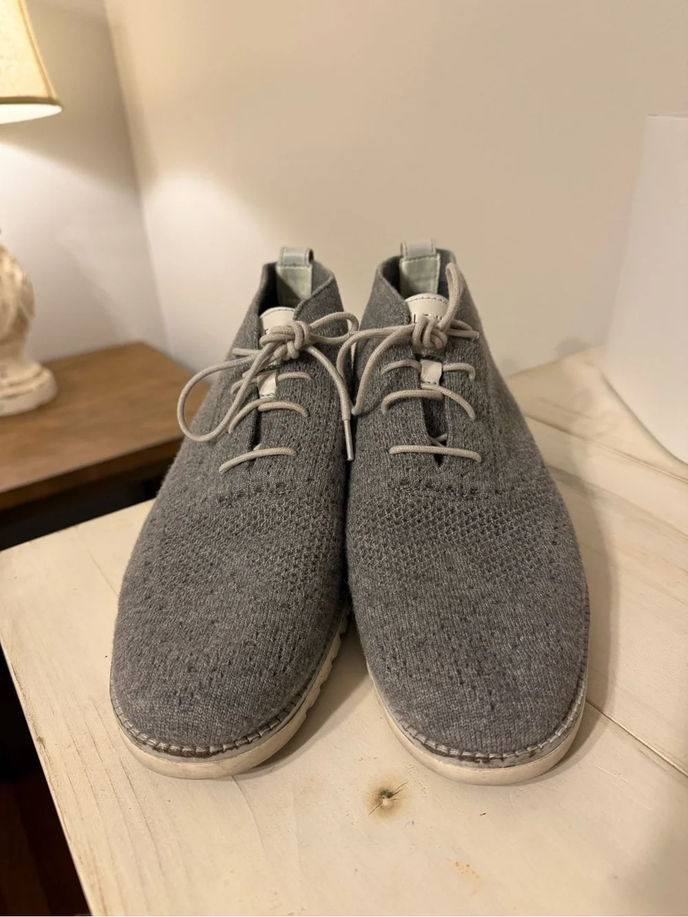 Cole Haan Men's Zerogrand Stitchlite Wool Chukka Boots 9.5